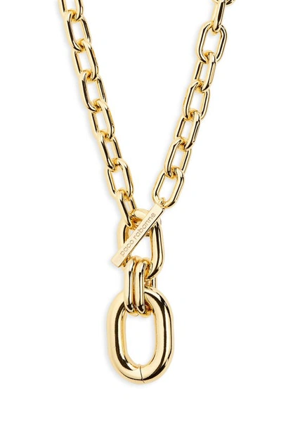 Rabanne Xl Link Necklace In Gold