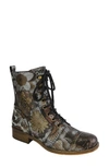 Unity In Diversity Liberty Combat Boot In Nico Leather