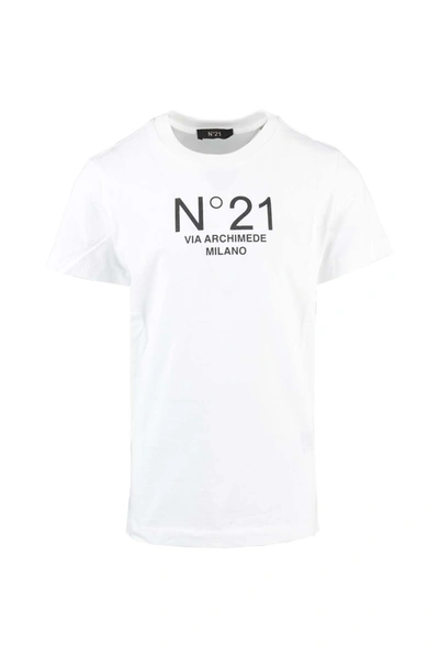 N°21 Kids' Sweater In Bianco