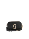 MARC JACOBS SOFTSHOT SHOULDER BAG IN BLACK