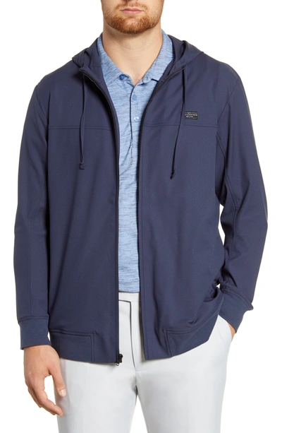 Travis Mathew Wanderlust Regular Fit Hoodie In Mood Indigo