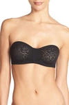 Wacoal Halo Lace Convertible Underwire Bra In Black