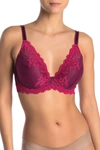 Wacoal Embrace Lace Underwire Contour Bra In Prplptn/ce