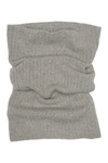 Portolano Cashmere Hood Scarf In Lt Ht Grey
