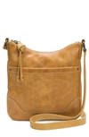 Frye Melissa Leather Swing Crossbody Bag In Sunflower