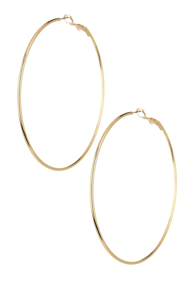 14th & Union Basic 71mm Hoop Earrings In Gold