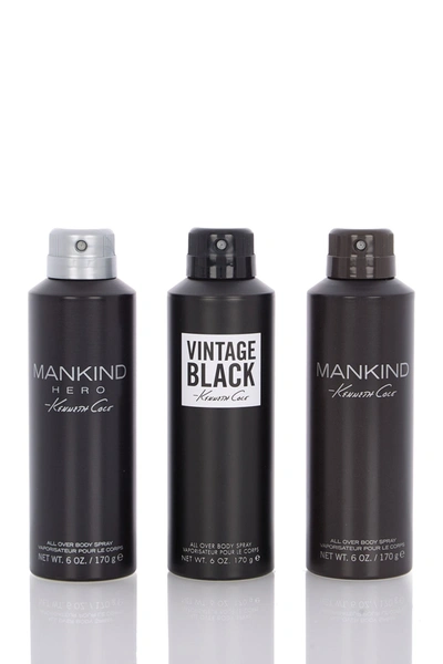 Kenneth Cole Mankind Body Spray Trio For Him