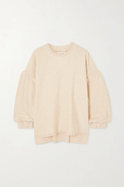Apiece Apart Delle Cashmere Sweater In Ivory