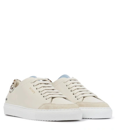 Axel Arigato White Clean 90 Triple Leather Sneakers In Neutrals