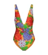 ZIMMERMANN RIDERS FLORAL SWIMSUIT,P00524041