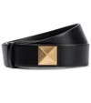 VALENTINO GARAVANI ROMAN STUD LEATHER BELT,P00527881