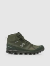 On Running Men's Cloudrock Waterproof Sneaker In Jungle/fir