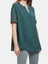 Lyssé Leah Short Sleeve Top In Green