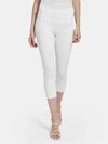 Lyssé Lysse Denim Capri (plus Size) In White