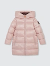 SAVE THE DUCK SAVE THE DUCK GIRL'S OVERSIZE HOODED PUFFER COAT IN LUCK