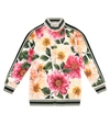 DOLCE & GABBANA 花卉拉链运动衫,P00538890