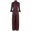 ERDEM SEBESTIAN PRINTED SATIN JUMPSUIT,3977219