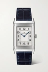 JAEGER-LECOULTRE REVERSO CLASSIC SMALL 35.8MM X 21MM STAINLESS STEEL AND ALLIGATOR WATCH