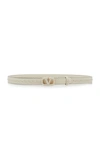 VALENTINO GARAVANI WOMEN'S VALENTINO GARAVANI LEATHER BELT