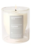 YIELD CYPRESS CBD DOUBLE WALL CANDLE,BD6-CYP