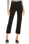 Levi's Wedgie High Waist Straight Jeans In Black Heart