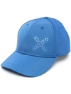 KENZO LOGO-PRINT BASEBALL CAP