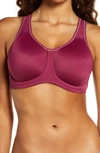 Wacoal Underwire Sports Bra In Pplpothtrr