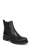 Sam Edelman Jaclyn Waterproof Chelsea Bootie In Black/black Leather