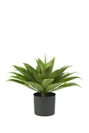 Nearly Natural Agave Silk Plant In Green