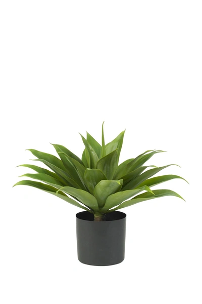 Nearly Natural Agave Silk Plant In Green