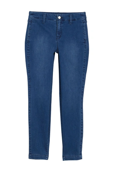 Nydj Ami Mid Rise Skinny Jeans In Cln Nevin