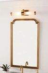 Anthropologie Elise Vanity Sconce In Brown