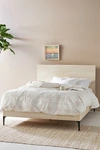 Anthropologie Prana Live-edge Nightstand Bed By  In Beige Size Kg Top/bed