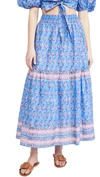 PLAYA LUCILA BORDER PRINT SKIRT,PLAYA30103