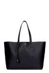 VERSACE TOTE IN BLACK LEATHER,11702167