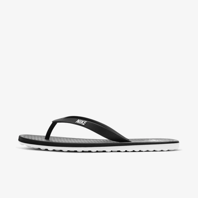 Nike On Deck Flip Flops In Black/black