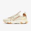 Nike Beige & Orange React Vision Sneakers In Pale Ivory,coconut Milk,pearl White,monarch