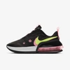 Nike Air Max Up Sneakers In Black, Cyber And Sunset Pulse