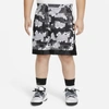 Nike Elite Super Big Kids' Shorts Basketball (extended Size) In White,black,black,white