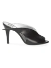 GIVENCHY WOMEN'S WING LEATHER MULES,0400010861360