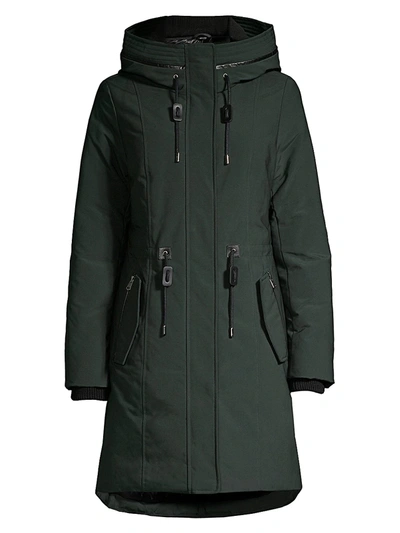 Mackage Women's Beckah Hooded Down Coat In Green