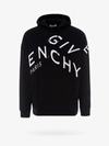Givenchy Refracted Logo Embroidered Hoodie In Black