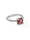 David Yurman Women's Châtelaine Ring With Prasiolite & Diamonds In Garnet