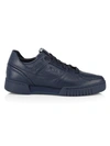 Fila Centa Leather Chunky Sneakers In Dress Blue