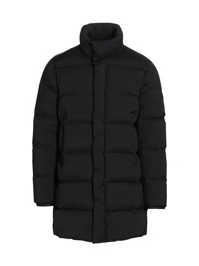 Moncler Quilted Puffer Jacket In Black
