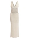 VALENTINO KNIT MIDI DRESS,400013003842