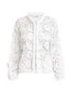 VALENTINO LACE EMBROIDERED JACKET,400013004260