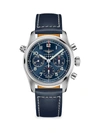 Longines Spirit Chronograph Watch, 42mm In Sunray Blue