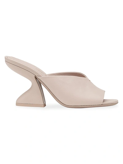 Ferragamo Sansu 85 Calf Leather Sandals In Mangiarotti Lamb