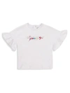 GIVENCHY BABY GIRL'S & LITTLE GIRL'S MULTIcolour EMBROIDERED LOGO T-SHIRT,400013524253
